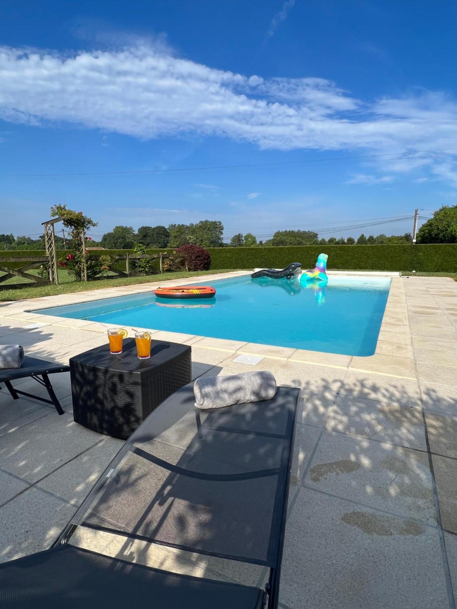 La Landaise Avec Piscine *